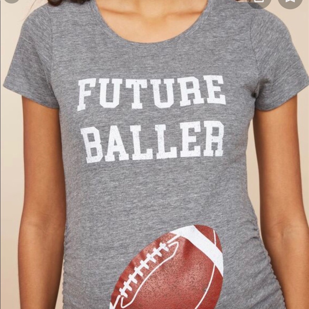 Maternity future baller t shirt